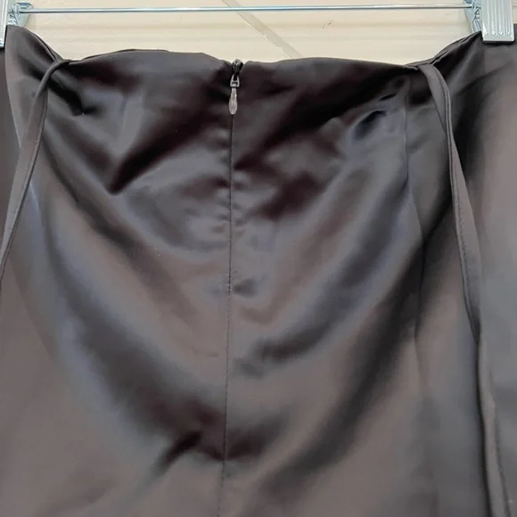 NWT Heiress Beverly Hills black tie up mini skirt - Picture 5 of 6